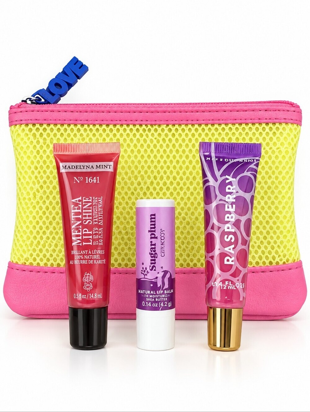 Bath And Body Works Lip Gloss And Balm With Ipsy Makeup Bag